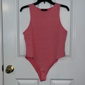 Neon Pink Body Suit